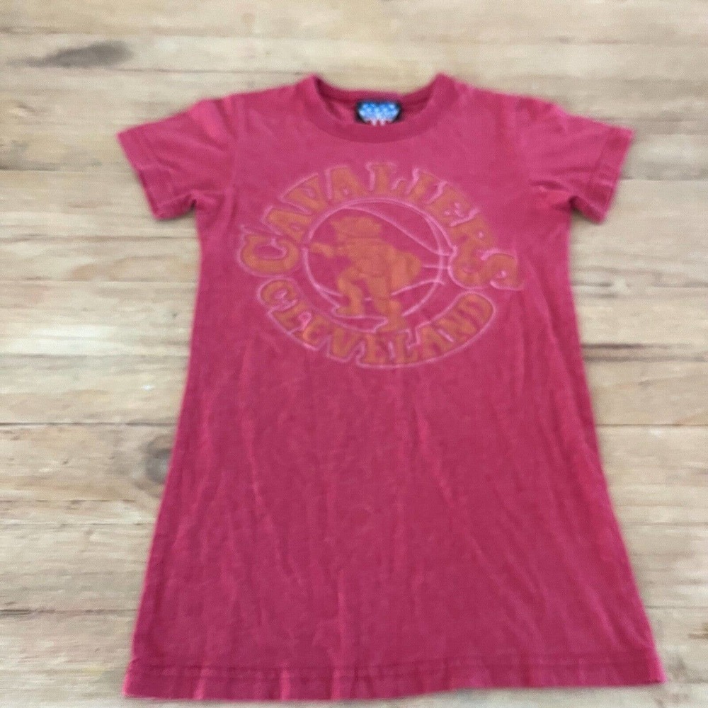 Cleveland Cavaliers Cavs Junk Food Tee Short Sleeve Womens M Runs Small